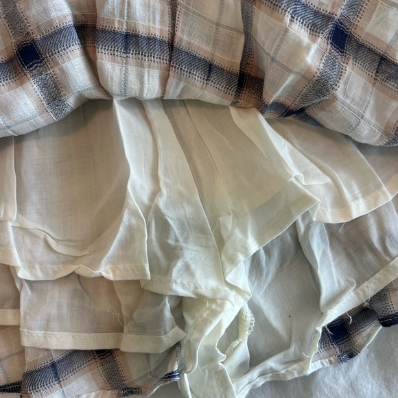 Plaid Ruffle Women's Skort - Picture 3 of 3